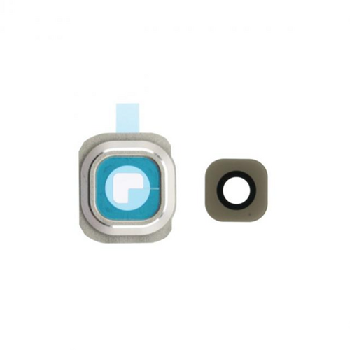 For Samsung Galaxy S6 (G920) Camera Lens With Frame Silver