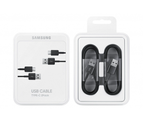 Samsung USB A TO C  Cable 1.5m Black EP-DG930MBEGWW 2pcs / Set (EU Blister)