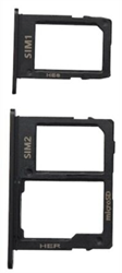 Samsung Galaxy J6 2018 (J600F) SIM & Memory card Holder (DUAL SIM) BLACK