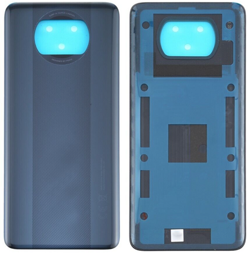 Xiaomi Poco X3 (MZB07Z0IN) Back Cover With Camera Lens Shadow Grey