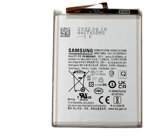 Battery (Model EB-BM526ABS) compatible with Samsung Galaxy A73 5G (A736), Galaxy M52 5G (M526), Galaxy M23 5G (M236), Galaxy A23 5G (A236) (OEM-Equivalent)-2