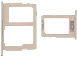 SIM & Memory card Holder for Samsung Galaxy J3 (2017) J330  GOLD