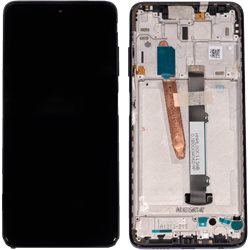 Xiaomi Poco X3, Poco X3 NFC Display LCD Black With Frame Tarnish (Service-Pack)