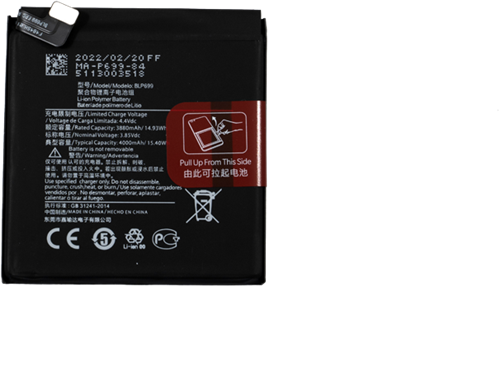 OnePlus 7 Pro 4G (GM1910) Battery (Model BLP699) (OEM-Equivalent)-2