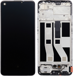 Oppo A74 4G CHP2219, F19 Display LCD With Frame Prism Black (Soft-OLED)
