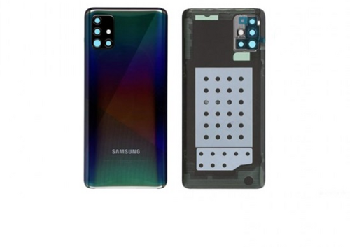 For Samsung Galaxy A51 5G (A516B) Back Cover Prism Crush Black