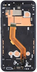 For HTC U11 Display LCD With Frame Black