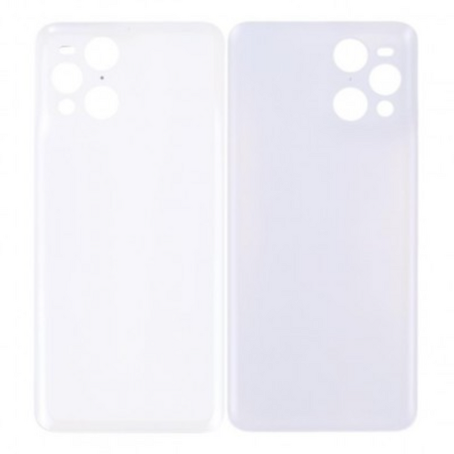 For Oppo Find X3 (PEDM00), X3 Pro (CPH2173) Back Cover White