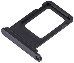 For Apple iPhone 14 Pro, 14 Pro Max Sim Card Holder Black