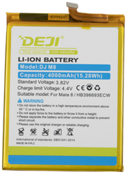 DEJI Batteria (Model HB396693ECW) compatibile con Huawei Mate 8 (OEM-Equivalent)