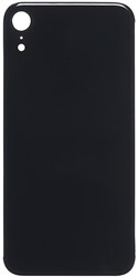 For Apple iPhone XR Big Hole Back Glass Black (Premium OEM)