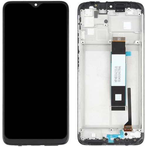 Xiaomi Redmi 9T, 9 Power, Note 9 4G (M2010J19SC), Poco M3 Display LCD Black With Frame (Service-Pack)