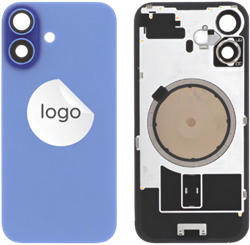 For Apple iPhone 16 Back Cover With Camera Lens +MagSafe Magnet Ultramine (OEM-Premium)