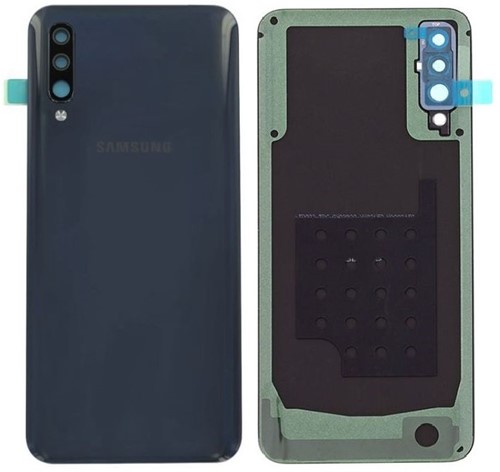 Samsung Galaxy A50 (A505) Back cover With Camera Lens Black (OEM)
