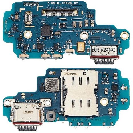 Samsung Galaxy S23 Ultra (S918B) Charge Connector Board (Pulled)
