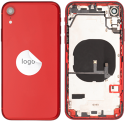 For Apple iPhone XR Rear Housing With Small Parts Red (Pulled)