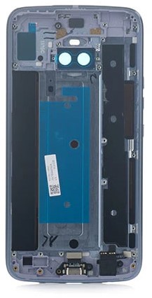 Motorola Moto X4 (XT1900-5, XT1900-7) Rear Housing With Small Parts Blue (OEM)