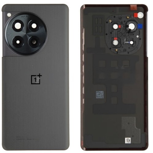 OnePlus 12R 5G Back Cover With Camera Lens Iron Gray (OEM-Equivalent)