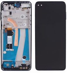 Motorola Moto G 5G Plus (XT2075) Display LCD With Frame Black (OEM)