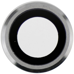 For Apple iPhone 6 Camera Lens With Frame Silver