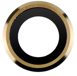 For Apple iPhone 6 Camera Lens With Frame Gold