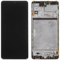 Samsung Galaxy M51 (M515) Display LCD Complete Black (Service-Pack)