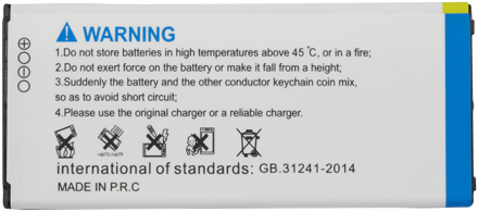 DEJI Akku (Model EB-BA310ABE) kompatibel mit Samsung Galaxy A3 2016 (A310) (OEM-Equivalent)-3