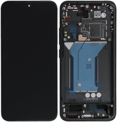 Xiaomi 14 5G (2023) Display LCD With Frame Complete Black (Service-Pack)