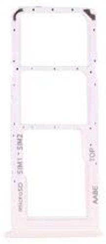 For Samsung Galaxy A12 (A125) SIM Card Holder White
