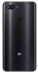 Xiaomi Mi 8 Youth (Mi 8X-Mi 8 Lite) Back Cover With Camera Lens Black