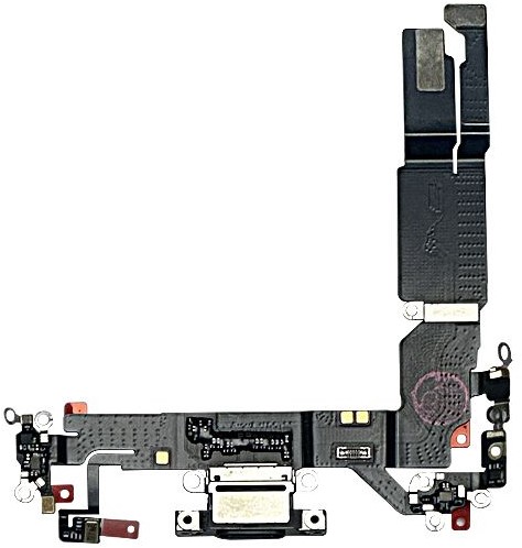 For Apple iPhone 16 Charging Connector Flex Green (Pulled)