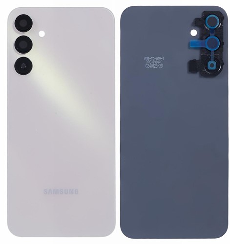 Samsung Galaxy A15 4G, A15 5G  (A155F, A156B) Back Cover With Camera Lens White (OEM)