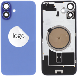 For Apple iPhone 16 Plus Back Cover With Camera Lens + MagSafe Magnet Ultramarine (OEM-Premium)