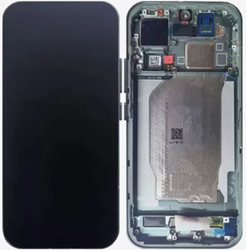 Xiaomi 17 5G (2025) Display LCD Complete with Frame Green (Service-Pack)