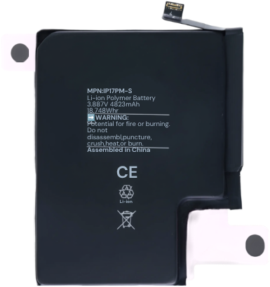 For Apple iPhone 17 pro max Battery 661-56056 (OEM-Equivalent)