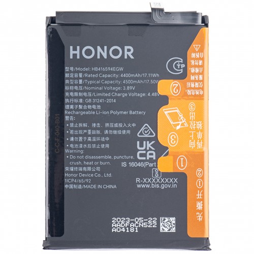 Honor X8a, 90 Lite (HB416594EGW) OEM Battery (OEM-Equivalent)