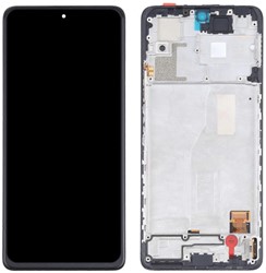 Xiaomi Redmi Note 10 Pro 4G (M2101K6G), Note 10 Pro Max 4G Display LCD With Frame Black (OEM)