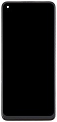 Oppo A78 4G (CPH2565) Display LCD With Frame Black (Soft-OLED)