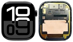 For Apple Watch Series 10, 11 46mm Display LCD Black (Pulled)