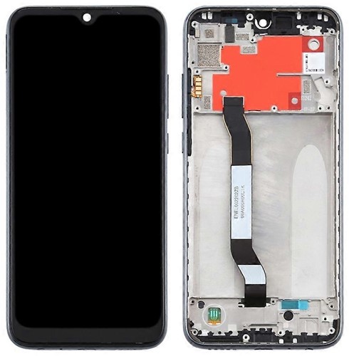 Xiaomi Redmi Note 8T Display LCD With Frame Black (OEM)