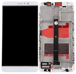 Huawei Mate 9 Display LCD With Frame White (Pulled)