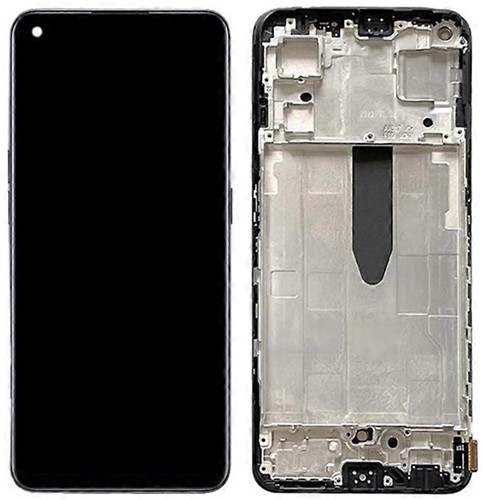 OnePlus Nord CE 2 5G (IV2201) Display LCD With Frame Black (Service-Pack)