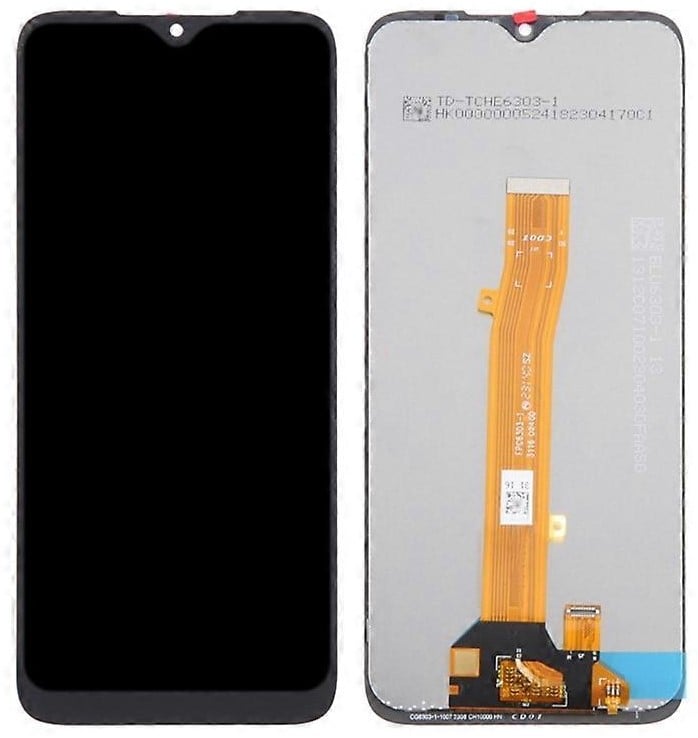 Nokia C12 (TA-1535, TA-1519) Display LCD Black Without Frame (OEM