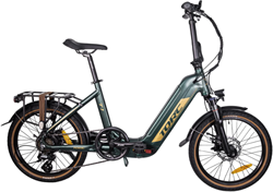 Soultech TORC (EBT1YG) Folding Electric Bike 20 Green Gold