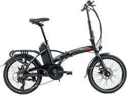 Soultech TORC (EBT2SK) Folding Electric Bike 20 Mat Black Red