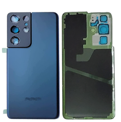 Samsung Galaxy S21 Ultra (G998B) Back Cover With Camera Lens Phantom Navy (Blue) (OEM)