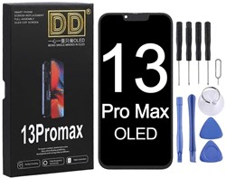 For Apple iPhone 13 Pro Max Display LCD Black - IC Removable- 120HZ (DD-Soft-Oled)