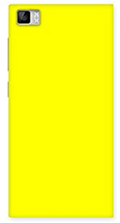 Xiaomi Mi 3 Back Cover Yellow