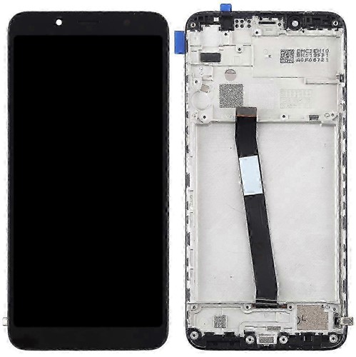 Xiaomi Redmi 7A (MZB7995IN) Display LCD (560610122000) Black With Frame (Service-Pack)