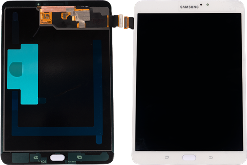 Samsung Galaxy Tab S2 8.0 (T710, T715) Display LCD White (Service-Pack)-2